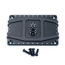 블랙박스보조배터리 예런 블랙 알루미늄 합금 배터리 박스 커버 축 rbx10 110 rc, 검은색