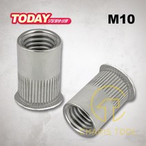 철 팝너트 M3-M10 작은머리 원형 20개묶음 스틸 리벳너트 블라인드너트 카리스툴, 06.팝너트 M10(작은머리) 20개