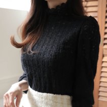 악녀일기 악녀일기 피앙 레이스 블라우스