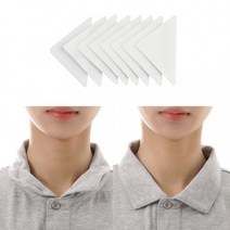 단정한 셔츠 카라 옷깃고정 패드 30P 삼각 스티커