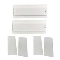 차차미 못질없는 정리컨설팅 멀티 콘센트 브라켓 2p + 접착패드 4p, 1세트
