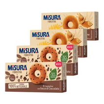 미주라 통밀도넛츠 230g x 2p + 초코칩 통밀 도넛츠 230g x 2p, 20세트