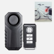 Covlanink 자전거 오토바이 무선 도난방지 경보기 리모컨 포함