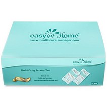 25개 팩 Easy@home 싱글 패널 테스트 키트 (THC) #EDTH 114, 25 Count (Pack of 1)