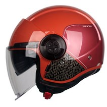 MT VIALE SV 오픈페이스 오토바이 헬멧 바이크 용품, 02.BREAK RED