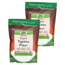 나우푸드 타피오카 플로어, 454g, 2개