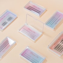 (당일출고 빅토리아조이 가닥 아이돌 속눈썹 A형 V형 C형 9mm+10mm+11mm 15종, 옵션8, 듀오접착제 (다크톤), 집게핀 A형