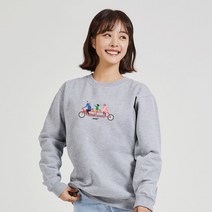 키밍 가족 자전거 FAMILY 그래픽 맨투맨 후드티