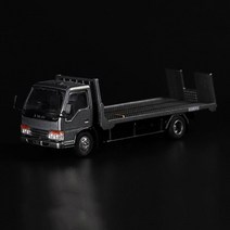 미니어처 1:64 이스즈 엘프 트레일러 AE86 이니셜 D 다이캐스트 및 차량 합금 트럭 모델높은 시뮬레이션 미니어처 스케일 모델, 02 black
