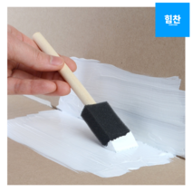 힘찬쇼핑_ 스펀지 스폰지 붓 _ 2.5cm/5cm/7.5cm 3종 _스펀지붓 폼브러쉬 페인트붓 스펀지브러쉬 스폰지리폼봇 셀프리폼 셀프인테리어, 7.5cm, 1개