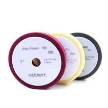 프로통상 광택패드 7인치 피카폼 50mm 스펀지 자동차 광택기, 150(초벌)