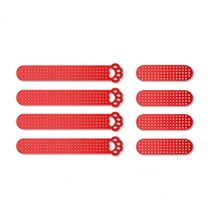 iPhone 용 금속 방지 넷 스티커 iPhone 13/12/12 Pro Max 스피커 먼지 덮개, 빨간색