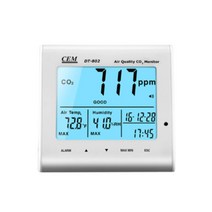 CEM DT-802D 탁상/벽걸이형 이산화탄소 CO2 측정기(USB) DT802D, 1개