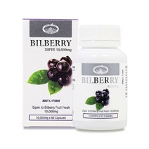 네이처스탑 빌베리 10 000mg 60캡슐_3개세트, 60정, 3개