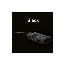 열쇠없이 휴대용 지문인식 스마트 자물쇠 음악 베개 사이드 슬리퍼 정형 외과 편안함 메모리 폼 수면 촉진, 50x30 센치메터, Black