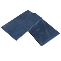 흑연 플레이트 고순도 3 전극판 전해 및 내식성 1 개, 08 200x100x2mm