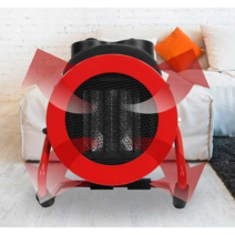 PTC 히터 전기 온풍기 열풍기 산업용 농업용 공업용 현장 작업장 업소용, 레드