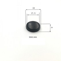 오디오장식장 오디오랙 거실장 모듈 북유럽 수입가구 월플렉스 20pcs 라운드 칼럼 3M 스피커 앰프 충격 흡, 18 18x6mm