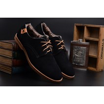 미니 스튜디오 용품남자 클래식 Brogues 신발 서리로 덥은 스웨이드 가죽 겨울 캐주얼 남성 스니커즈 정의, 10 K01 Black for Winter_04 41