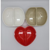 [짬짜면기/짬짜면기 하트] 가볍고 실용적인 짜장면 짬뽕 그릇 중국집 깨지지않는 멜라민접시, 짬짜면기, 짬짜면기, 마블