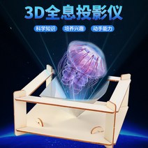 초등학생선물 과학기술 발명품이 적다 제작 실험 커버 룩 DIY 수제자료 손수 장난감선물 2601476312, 손수 3D 빔프로젝터