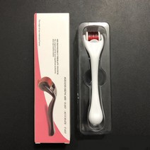 0.25mm 마이크로 니들 540 롤러 더마 더마롤러 모발 재성장 수염 성장 탈모 치료 숱이 억제, [14] White 0.5mm