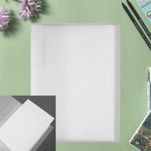 비네뜨 A4 인덱스 클리어파일 화이트 30매 문서철 서류철 클리어화일