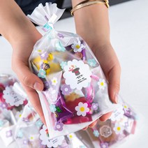 꽃 주머니 9종 간식꾸러미 단체선물 어린이집 유치원 생일선물 직장인 학생 간식