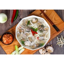 [미러유]조개칼국수 2인분 1300g 대전칼국수맛집 칼국수밀키트, 미러유 조개칼국수(2인분)
