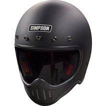 SIMPSON M50DS3 모델 50 도트 헬멧 스몰 M. 블랙