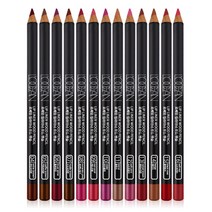 [로쎄앙] 입꼬리 오버립 볼륨업 립라이너 우드 펜슬 2개, 15호 블랙로즈