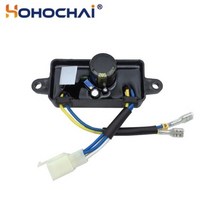 범용 5KW 6KW 7KW 2.5KW 가솔린 발전기 AVR 단일/삼상 6/8 와이어 안정기 액세서리, 2.5kw 1 phase 6wire, 06 2.5kw 1 phase 6wire