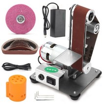 원형 샌딩기 샌더 사포 전동 110V-220V 미니 전기 벨트 샌더 DIY 연마 그라인딩 머신 고정 앵글 샤프닝 블, Style 4