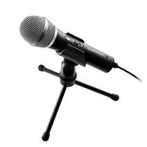 audio-technica atr2100x-usb USB 마이크 원격 근무 재택 근무 라이브 방송 녹음 팟캐스트 해설 검정, atr2100x-usb 휴대용, 마이크 + 웹캠 세트