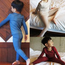 클로젯바이비 KC 유아동 발열내의 실내복세트(5칼라)