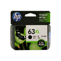 HP63 XL 정품잉크 F6U62AA HP2130 HP2132 HP1112 HP3630 F6U61AA F6U63AA F6U64AA, 3. HP63XL 검정대용량 정품잉크, HP63XL 검정대용량 정품잉크