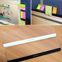 PC 노트북 컴퓨터 렙탑 모니터 메모보드 메모홀더, 타입, 화이트