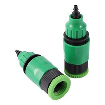 워터 파이프 퀵 커플 링 1/2 인치 암나사 가시 4/7mm 8/11mm 커넥터 1 개, 한개옵션0