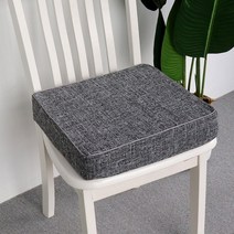 키높이 방석 베게 쿠션높은 단단한 크기 redwood be tatami thickness window can solid 소파 플러스 주문 35d 밀도 스폰지 매트 나무 의자, 짙은 회색, 40x40cm-8cmt