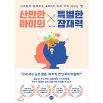 산만한 아이의 특별한 잠재력 ADHD 아이 크게 키우는 법 육아 비법 책 육아 솔루션