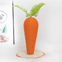 디에스펫 당근모양 고양이 스크래쳐 대형, 1개, 오렌지