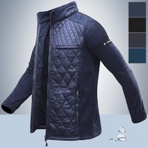 겨울 RB 퀼팅 니트 보온 자켓 PZK9503