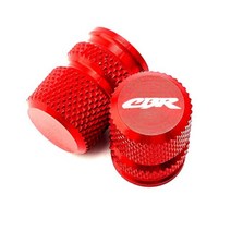 혼다 CBR650R CBR650F CBR500R 2013-오토바이 타이어 밸브 캡 킥 스탠드 발 확대기 사이드 확장 CBR 650R, Valve caps-Red