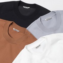 [AURALEE 오라리] 스탠드 업 포켓 반팔 티 셔츠 4색상 일본 편집샵