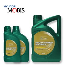 더뉴 코나 OS 21년형 1.6 디젤 순정 엔진오일 05200-00450 6L, 1개