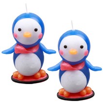 이야코 동물나라 캐릭터양초 만들기세트, 펭귄, 2개
