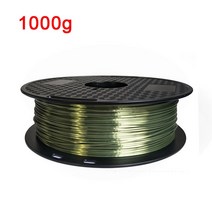 PLA 3D 프린터 필라멘트 1.75mm 실크 골드 250g/500g/1KG 반짝이는 금속 느낌 인쇄 재료, 15 Bronze 1Kg, 15 Bronze 1Kg