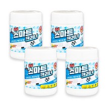 동성 스마트크리너 100매 / 스마트폰 컴퓨터 키보드 크리너 만능물티슈 찌든때클리너 베이킹소다물티슈 올인원청소티슈 청소물티슈 행주티슈 세정티슈, 동성 스마트크리너 4개, 동성 스마트크리너 100매 4개