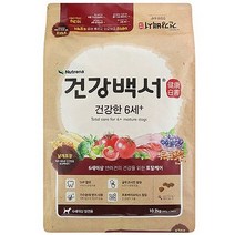 뉴트리나 건강백서 생선 6세 플러스 애견사료, 10.2kg, 1개