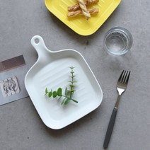 프로방스 푸코 후라이팬 플레이트 플레이팅접시, 핑크